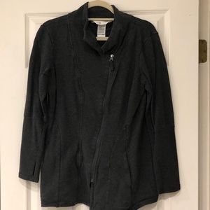 The North Face Asymmetrical Zipper Sweatshirt - Lg